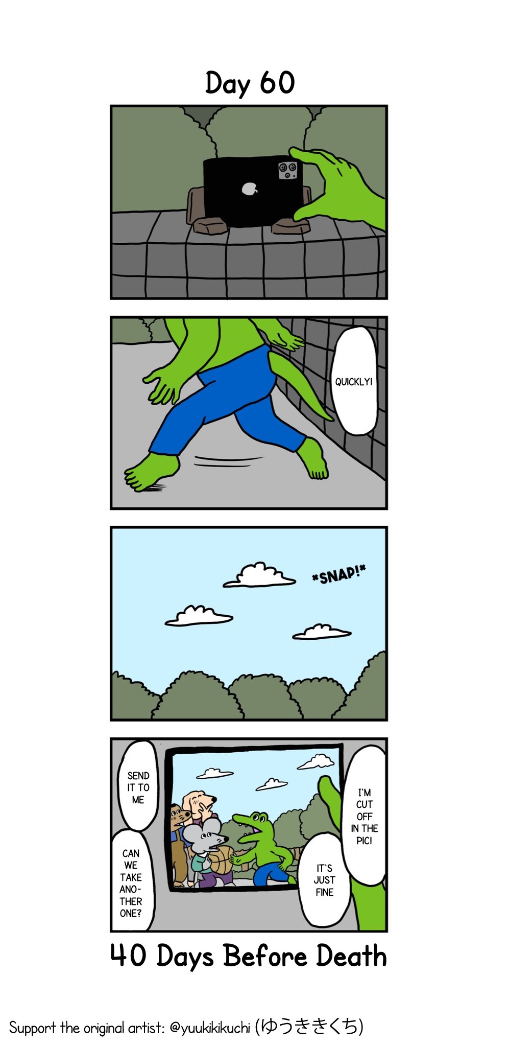 This Croc Will Die In 100 Days Chapter 60 page 1 - Chapter 60: Day 60