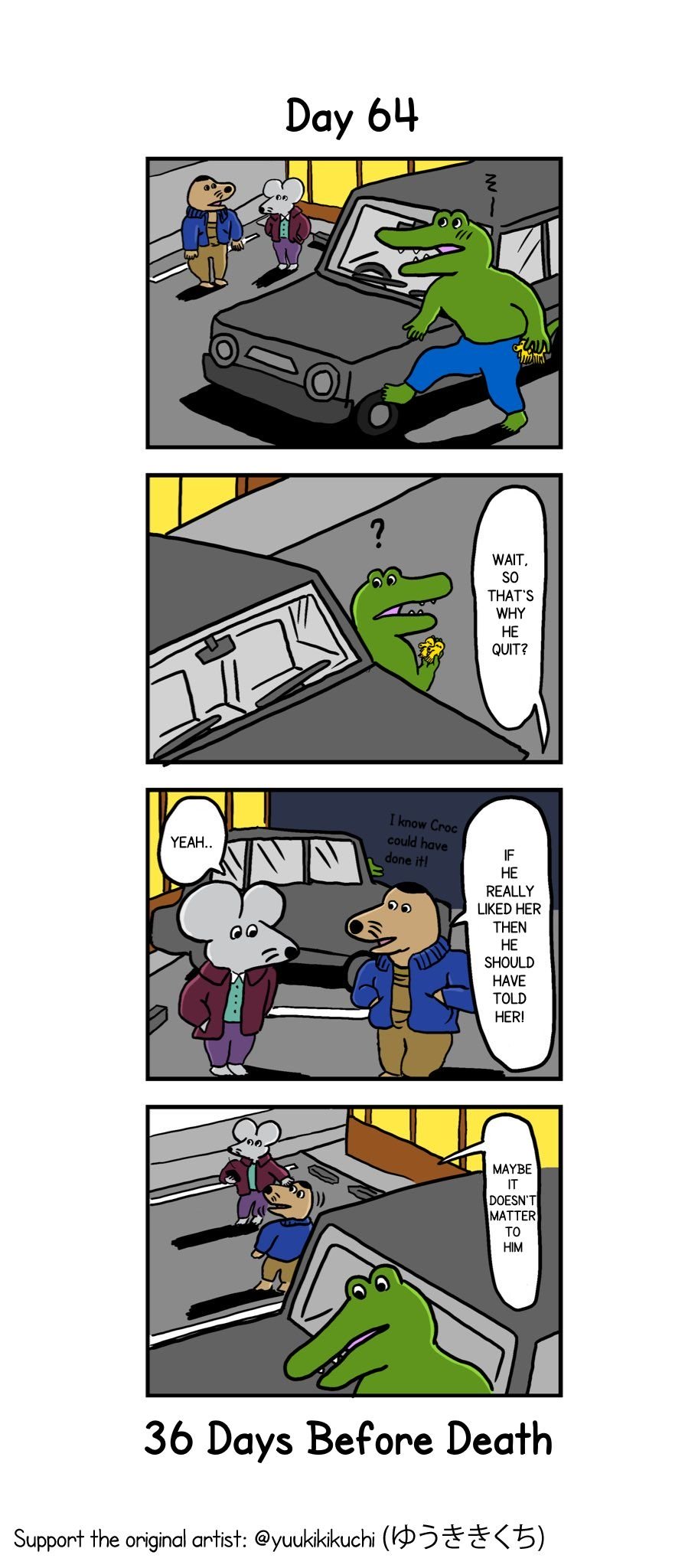 This Croc Will Die In 100 Days Chapter 64 page 1 - Chapter 64: Day 64