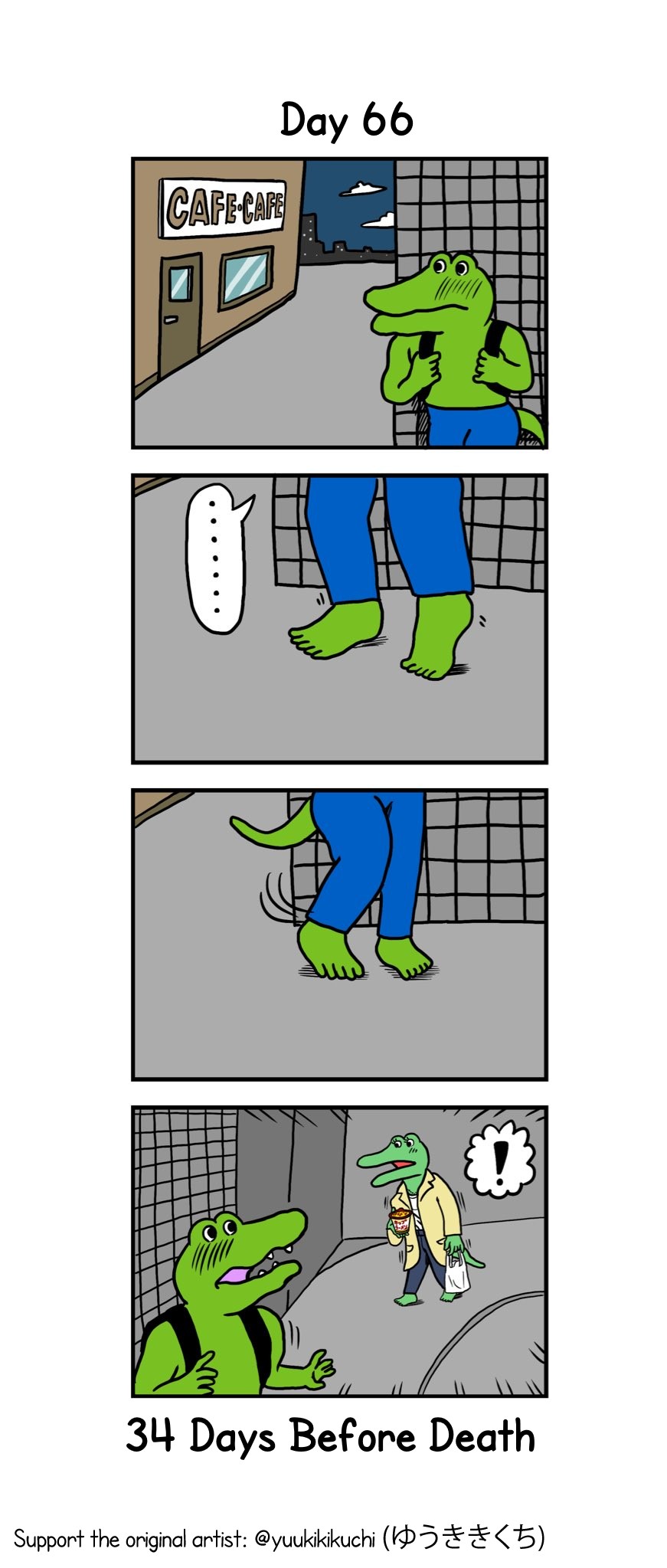 This Croc Will Die In 100 Days Chapter 66 page 1 - Chapter 66: Day 66
