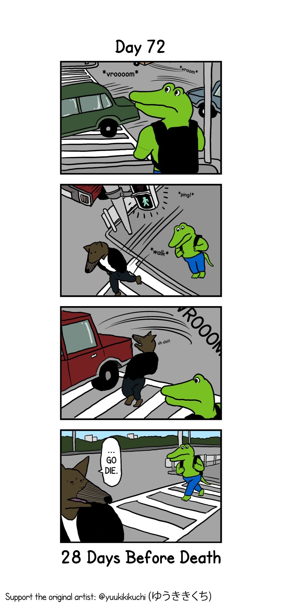 This Croc Will Die In 100 Days Chapter 72 page 1 - Chapter 72: Day 72