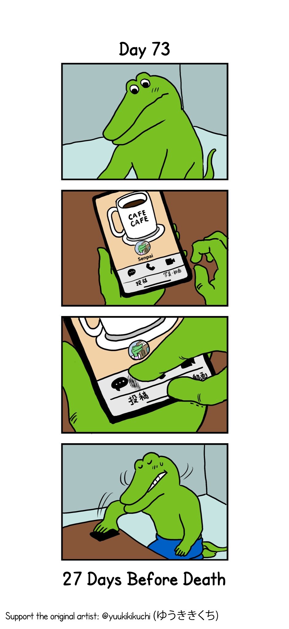 This Croc Will Die In 100 Days Chapter 73 page 1 - Chapter 73: Day 73