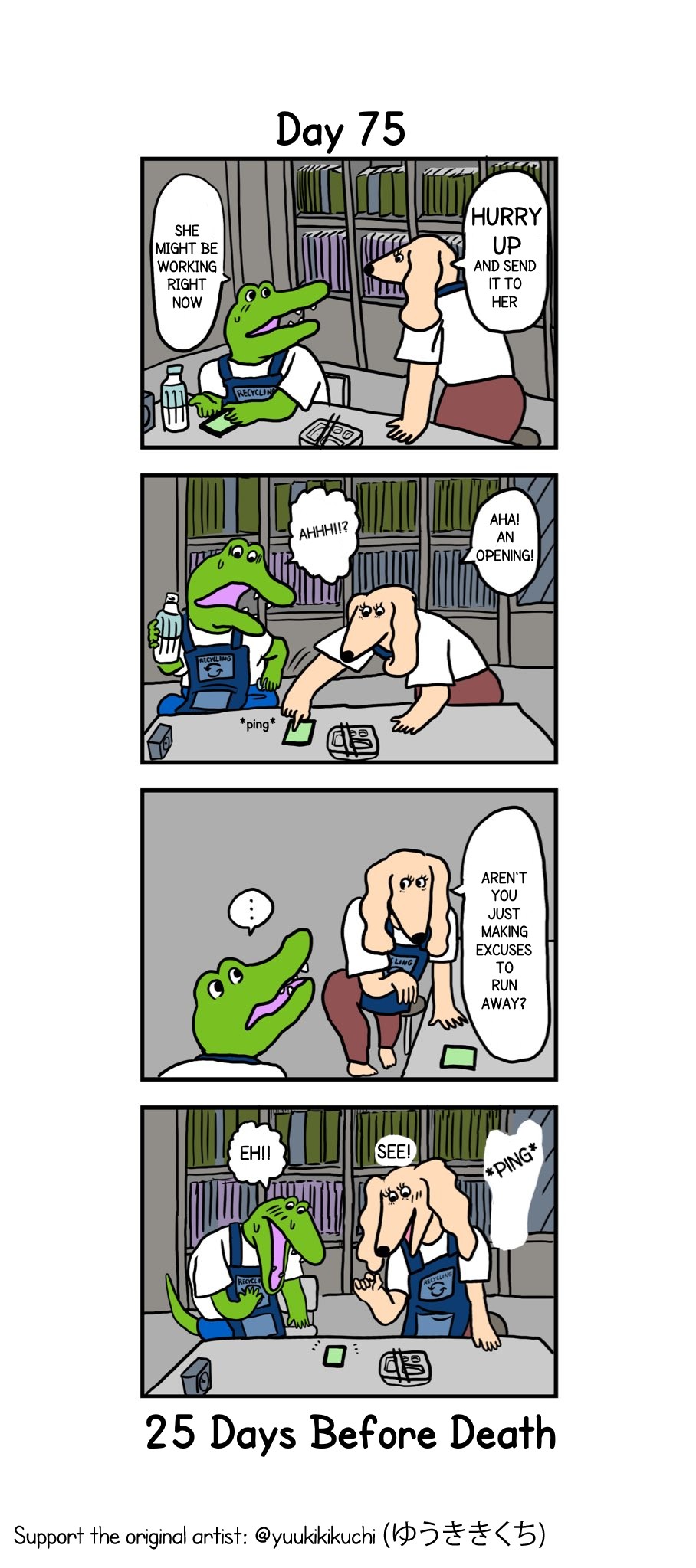 This Croc Will Die In 100 Days Chapter 75 page 1 - Chapter 75: Day 75