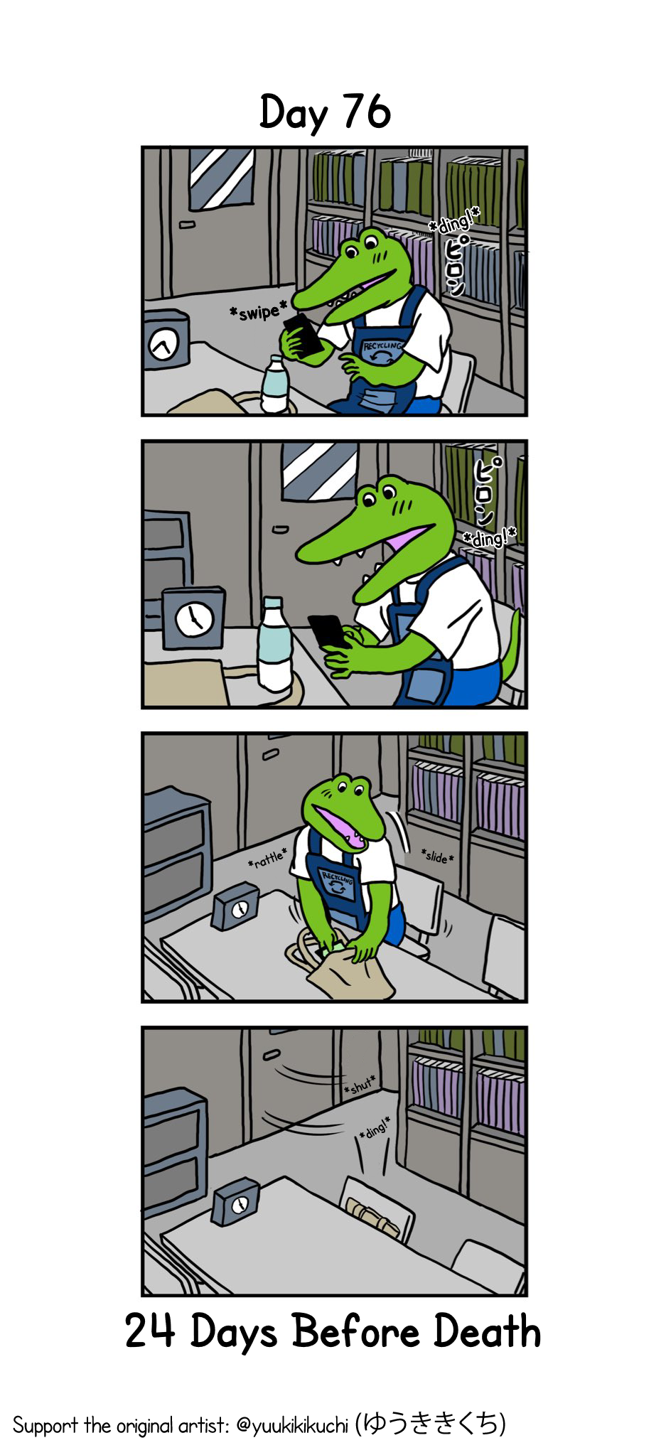 This Croc Will Die In 100 Days Chapter 76 page 1 - Chapter 76: Day 76