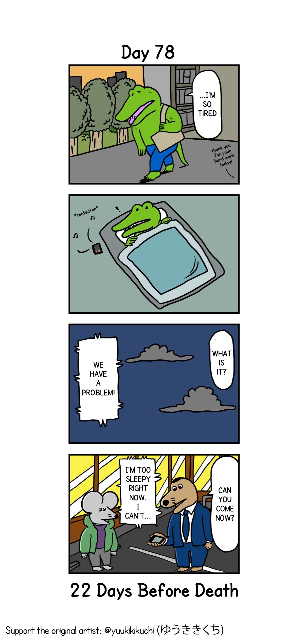 This Croc Will Die In 100 Days Chapter 78 page 1 - Chapter 78: Day 78