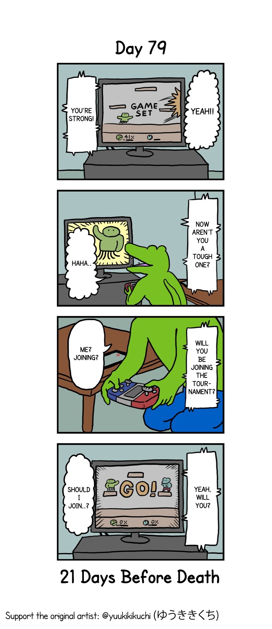This Croc Will Die In 100 Days Chapter 79 page 1 - Chapter 79: Day 79