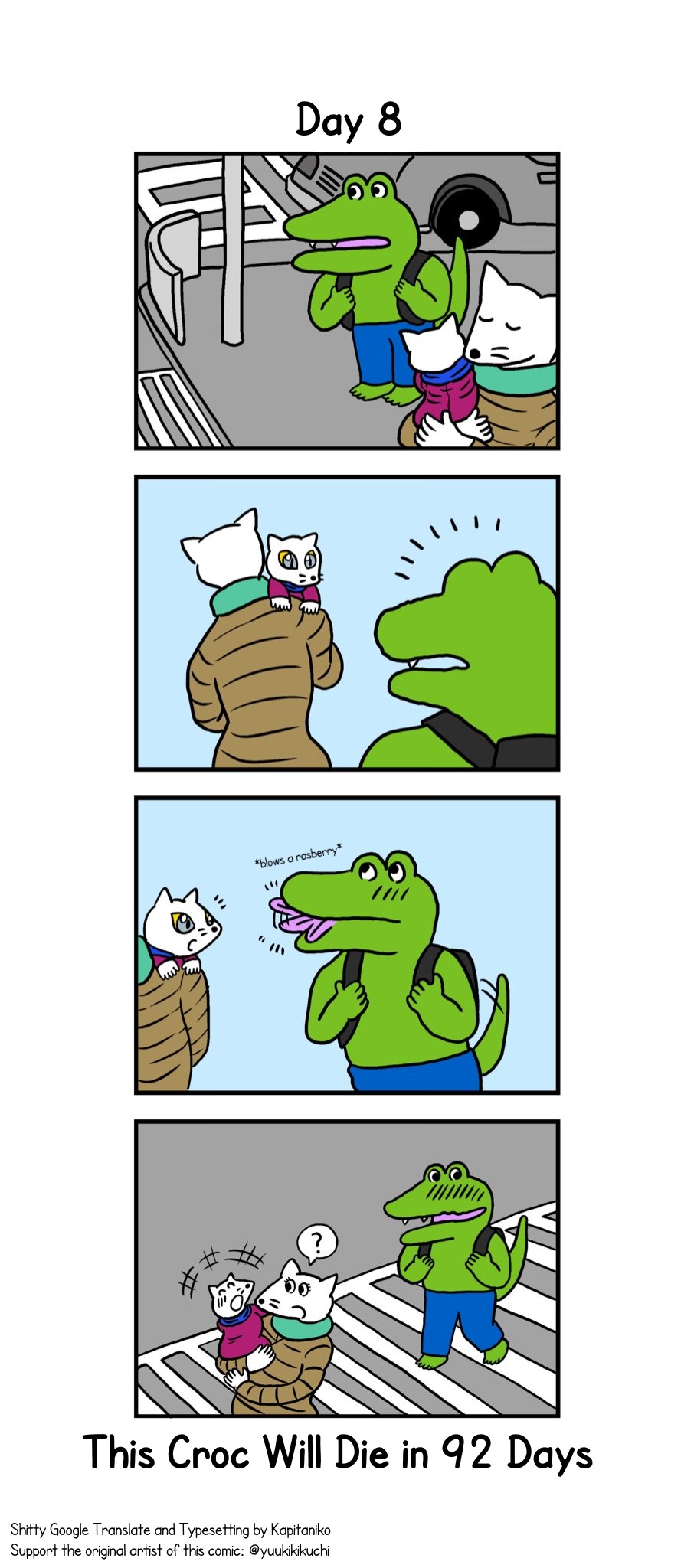 This Croc Will Die In 100 Days Chapter 8 page 1 - Chapter 8: Day 8
