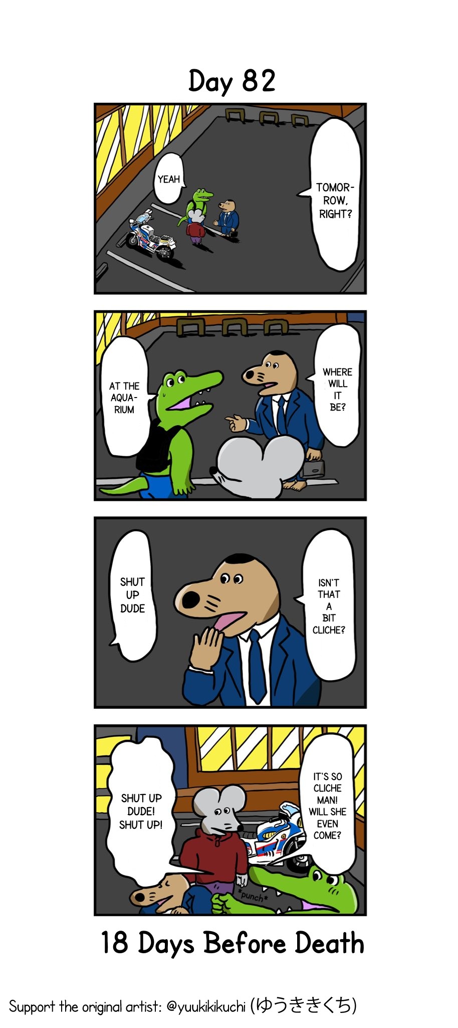 This Croc Will Die In 100 Days Chapter 82 page 1 - Chapter 82: Day 82