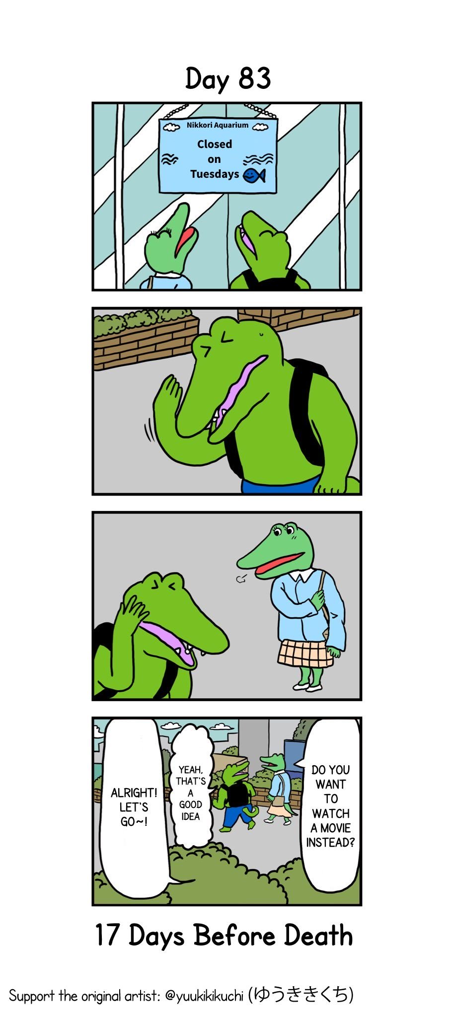 This Croc Will Die In 100 Days Chapter 83 page 1 - Chapter 83: Day 83