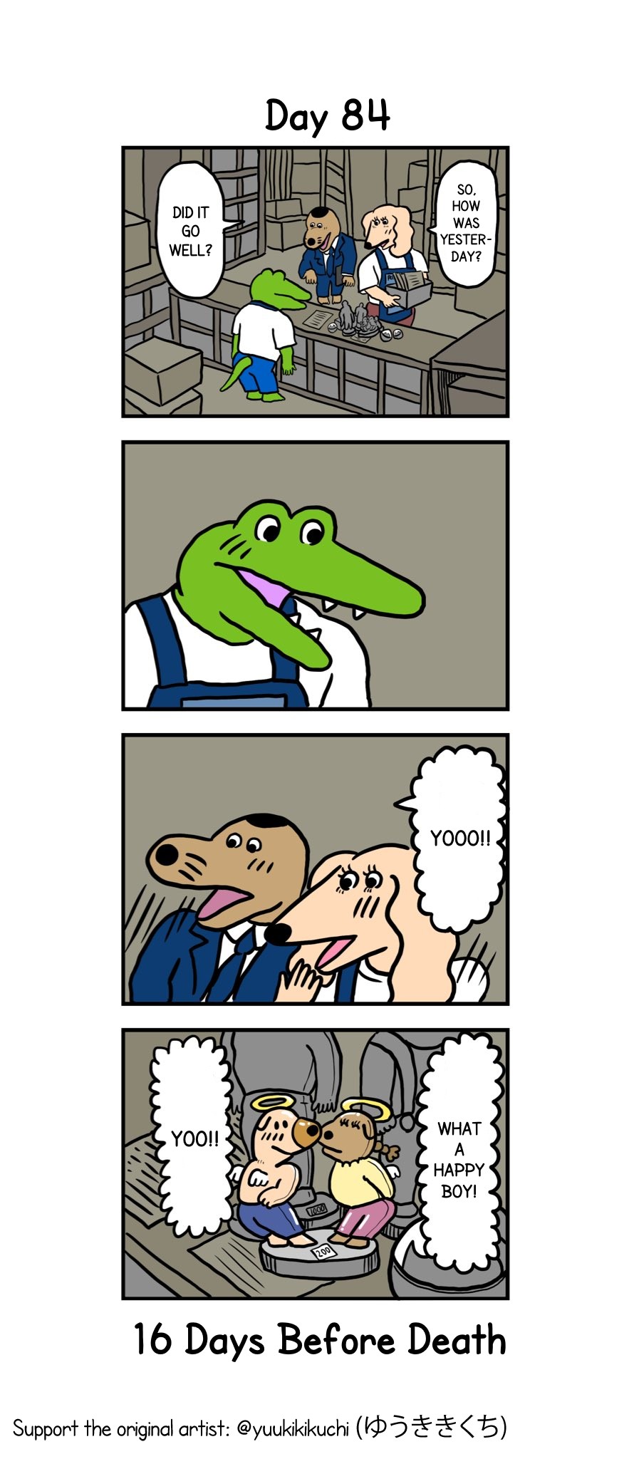 This Croc Will Die In 100 Days Chapter 84 page 1 - Chapter 84: Day 84