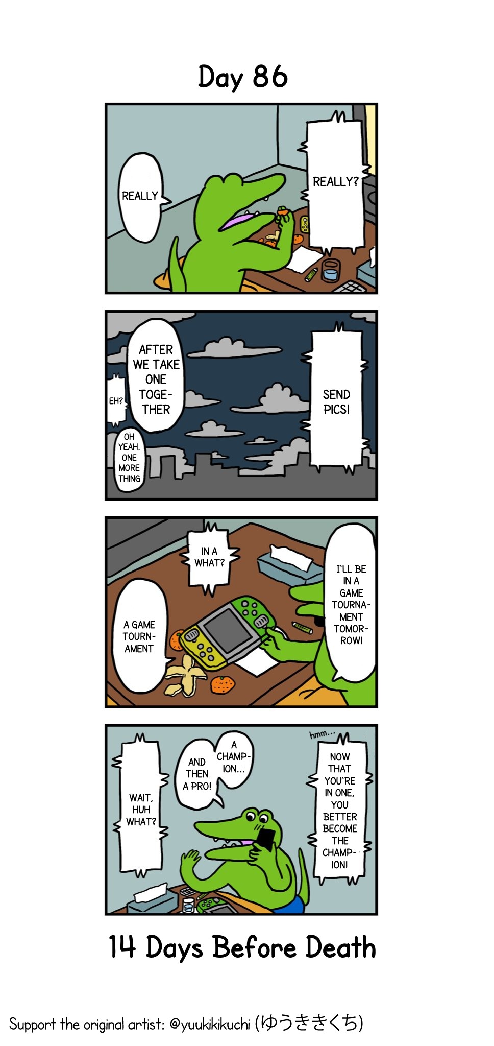 This Croc Will Die In 100 Days Chapter 86 page 1 - Chapter 86: Day 86