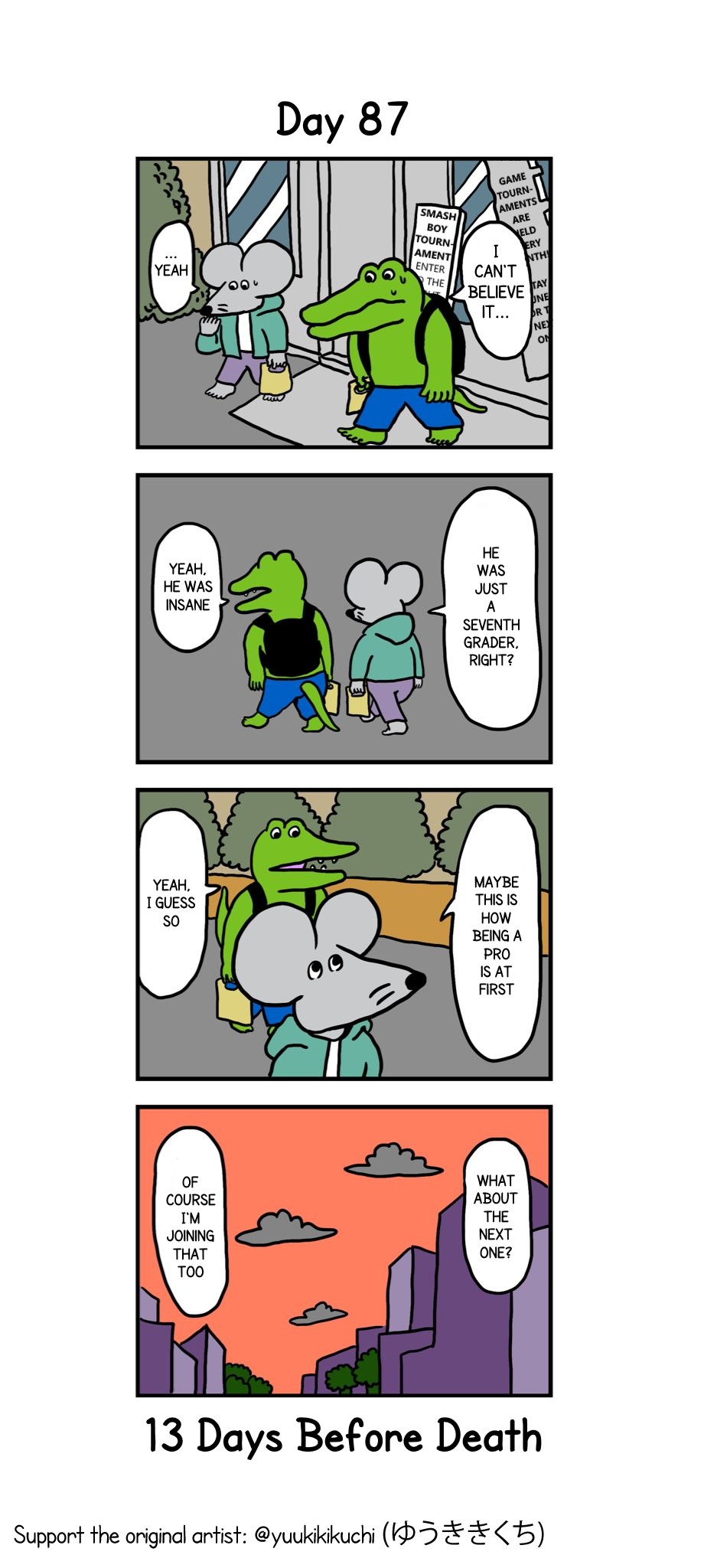 This Croc Will Die In 100 Days Chapter 87 page 1 - Chapter 87: Day 87