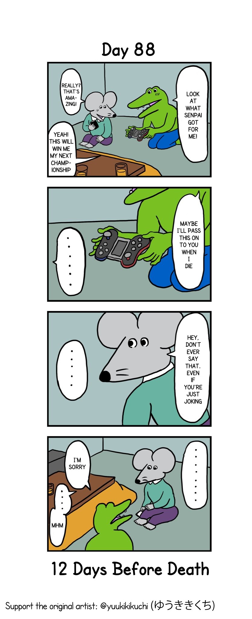 This Croc Will Die In 100 Days Chapter 88 page 1 - Chapter 88: Day 88