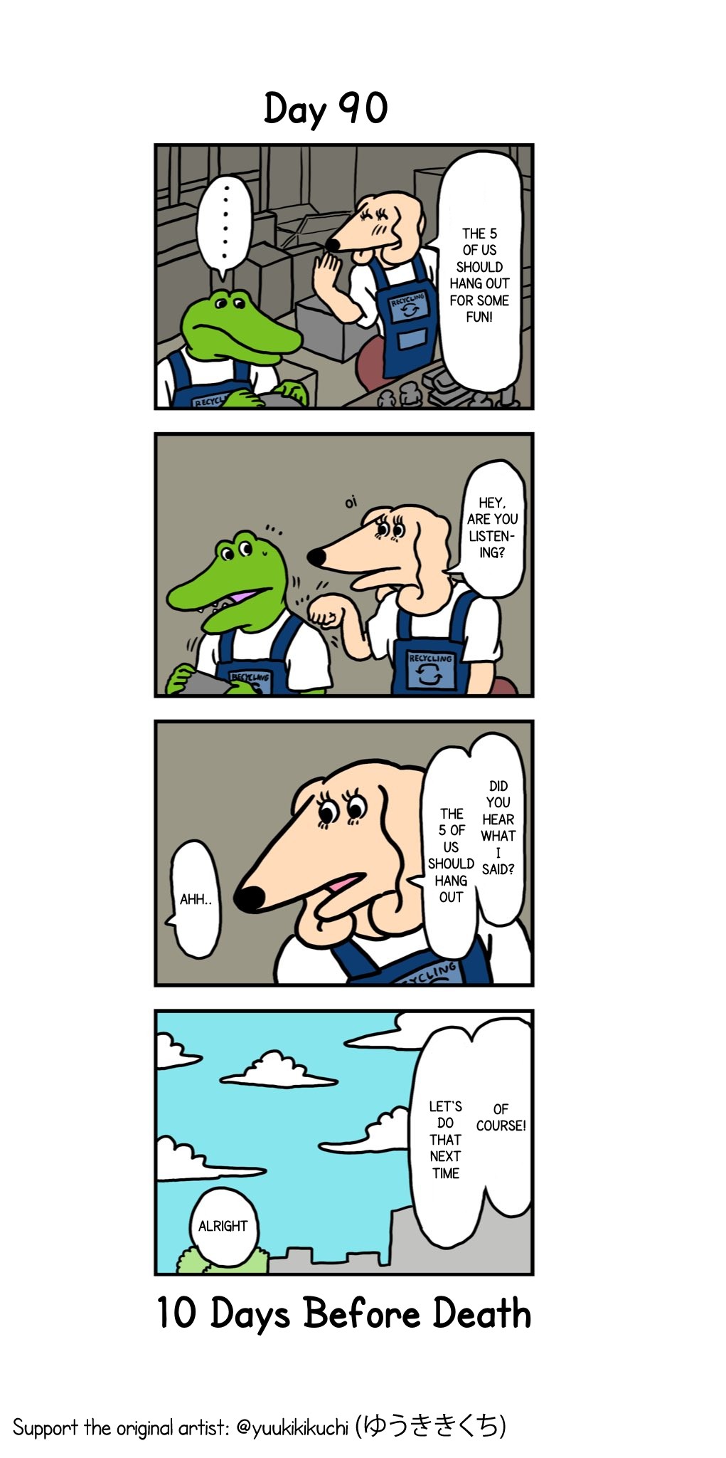 This Croc Will Die In 100 Days Chapter 90 page 1 - Chapter 90: Day 90