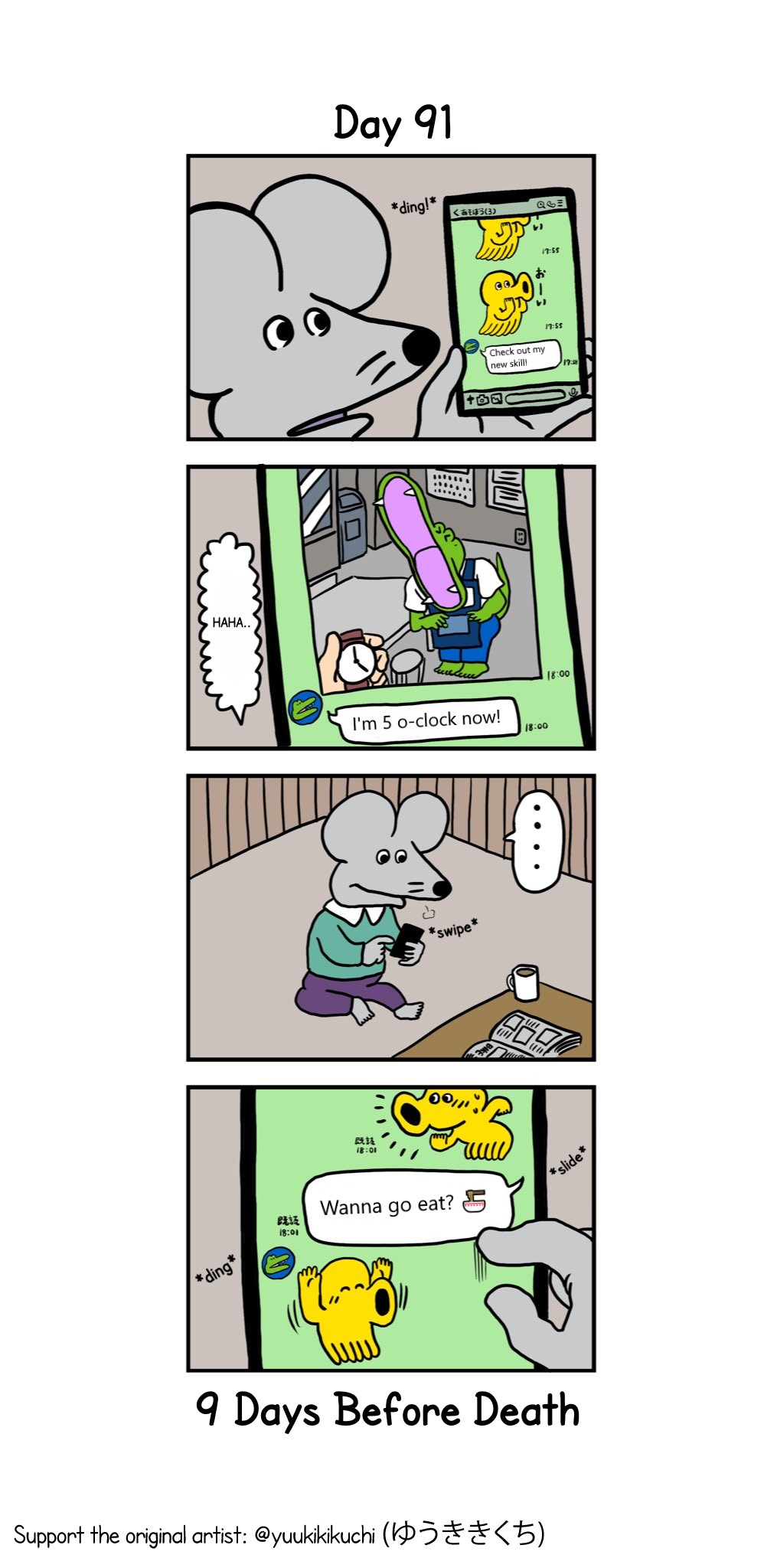 This Croc Will Die In 100 Days Chapter 91 page 1 - Chapter 91: Day 91
