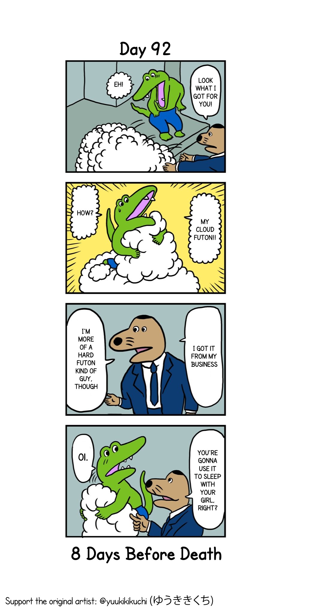 This Croc Will Die In 100 Days Chapter 92 page 1 - Chapter 92: Day 92