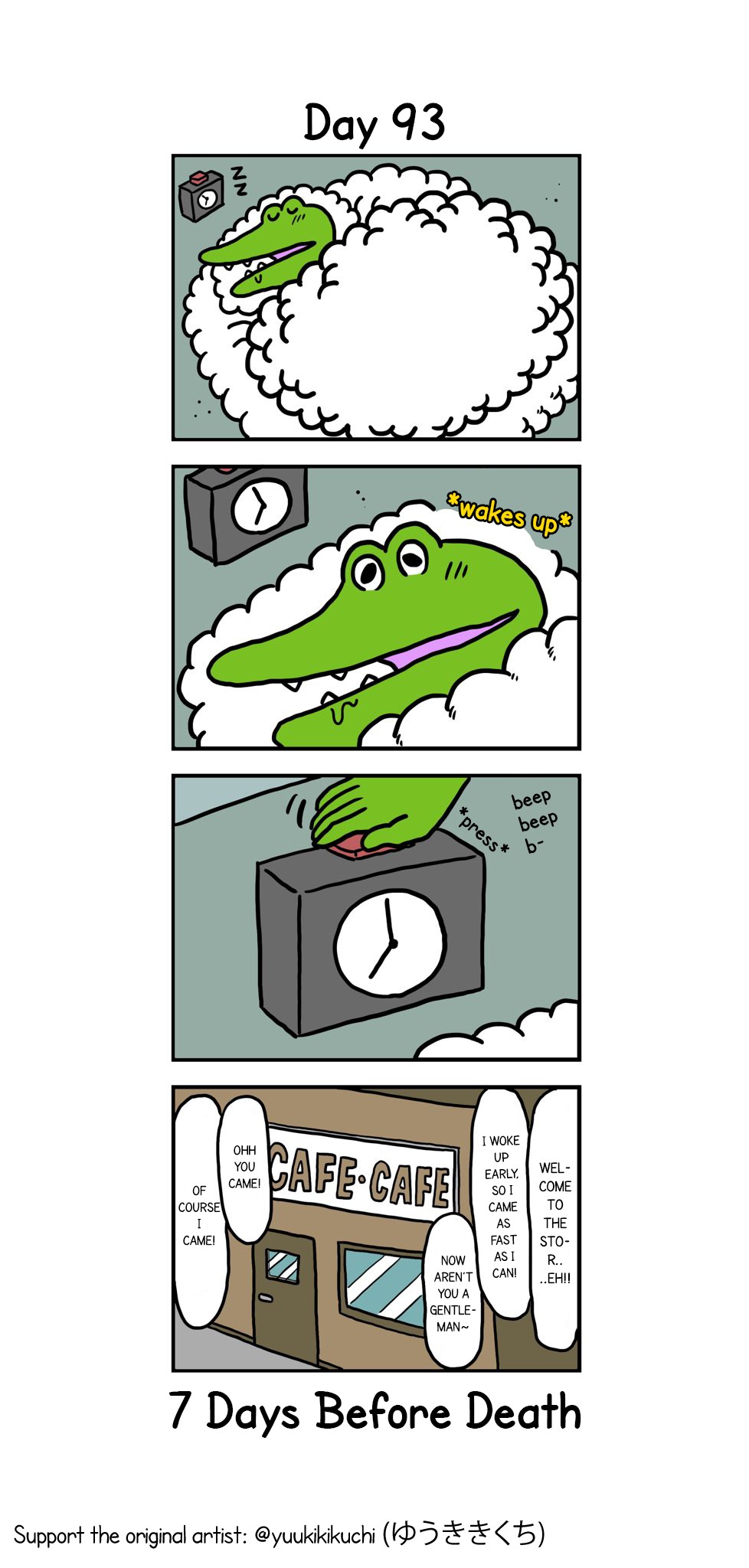 This Croc Will Die In 100 Days Chapter 93 page 1 - Chapter 93: Day 93