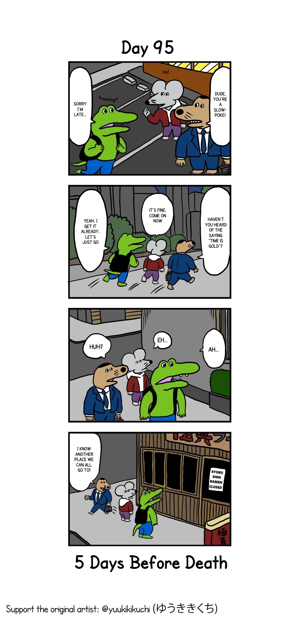 This Croc Will Die In 100 Days Chapter 95 page 1 - Chapter 95: Day 95