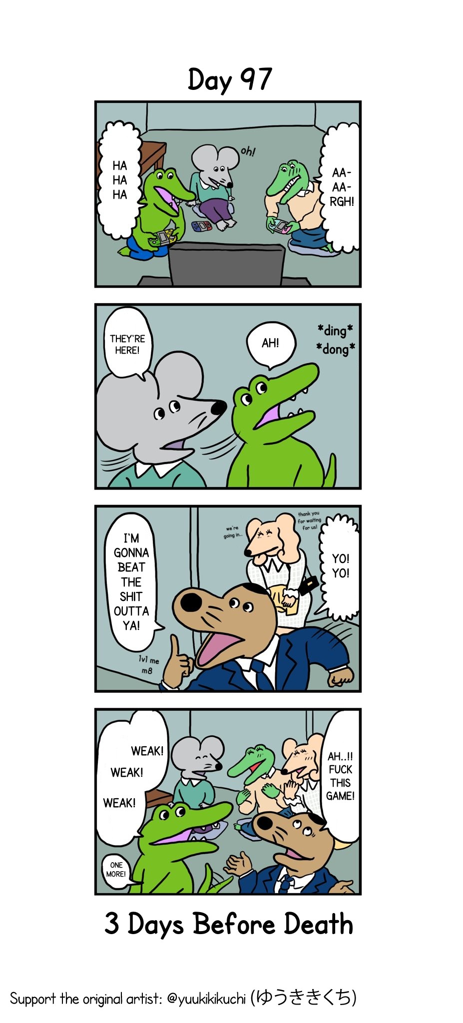 This Croc Will Die In 100 Days Chapter 97 page 1 - Chapter 97: Day 97