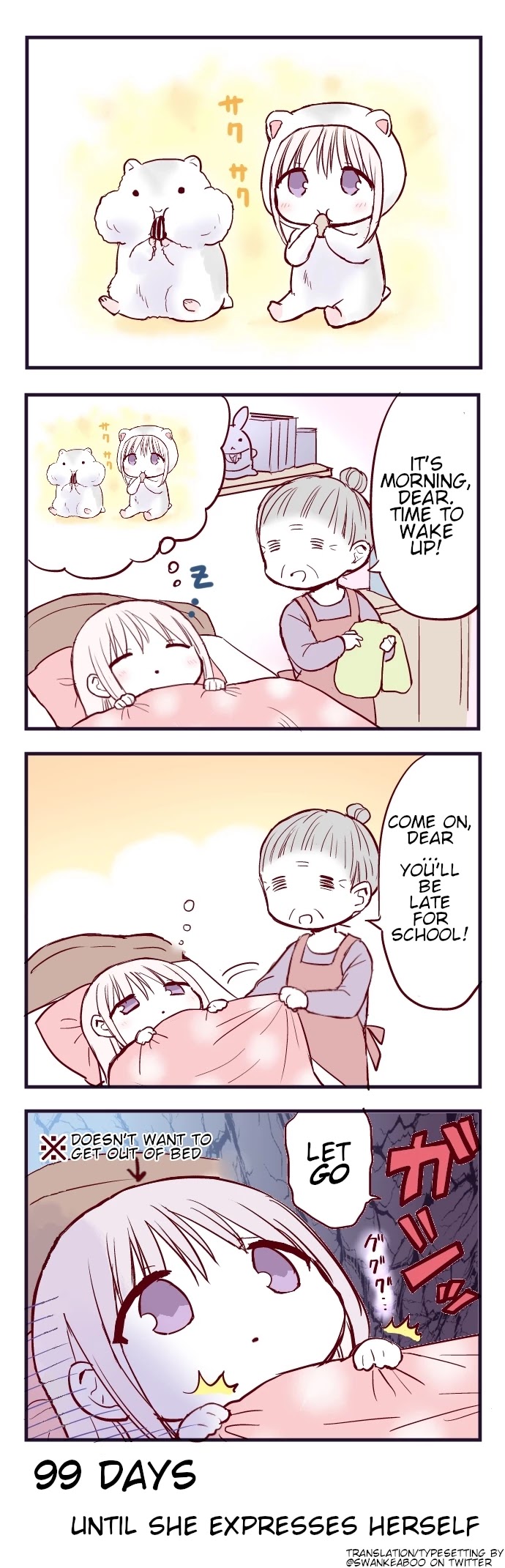 This Girl Will Express Herself in 100 Days Chapter 1 page 1 - Chapter 1