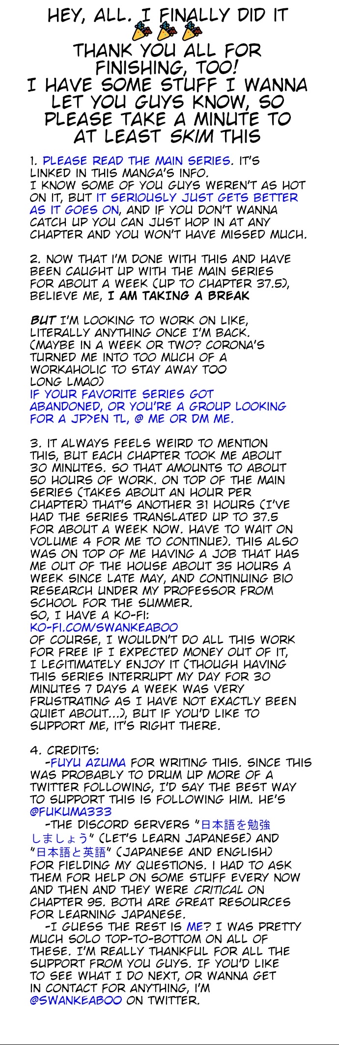 This Girl Will Express Herself in 100 Days Chapter 100 page 5 - Chapter 100 [END]