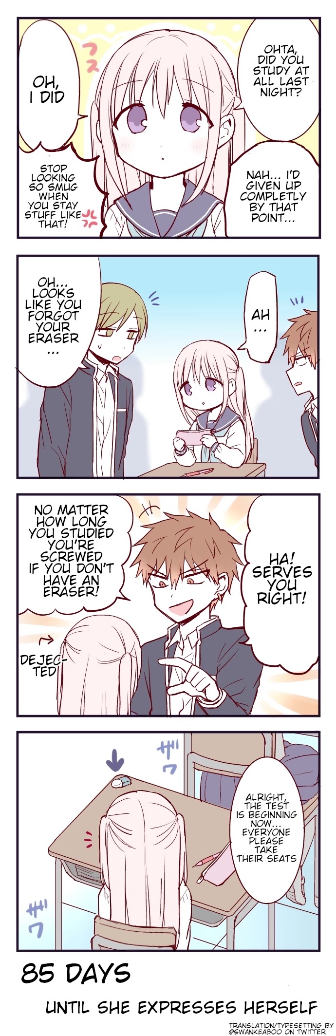 This Girl Will Express Herself in 100 Days Chapter 15 page 1 - Chapter 15