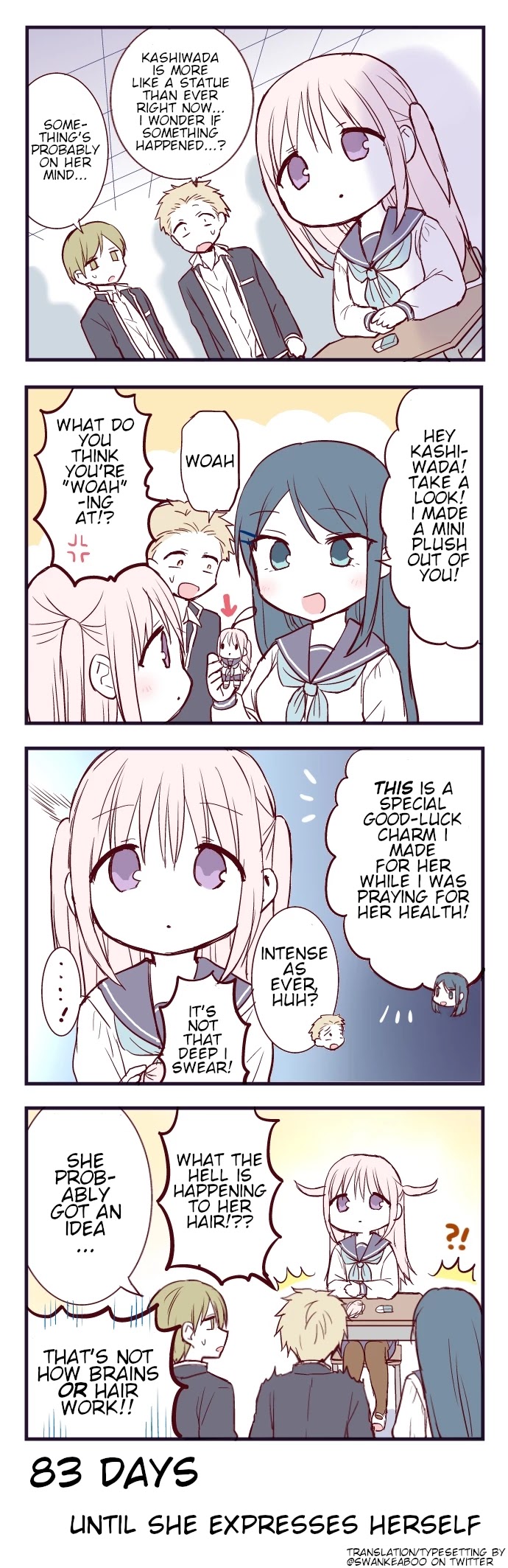 This Girl Will Express Herself in 100 Days Chapter 17 page 1 - Chapter 17