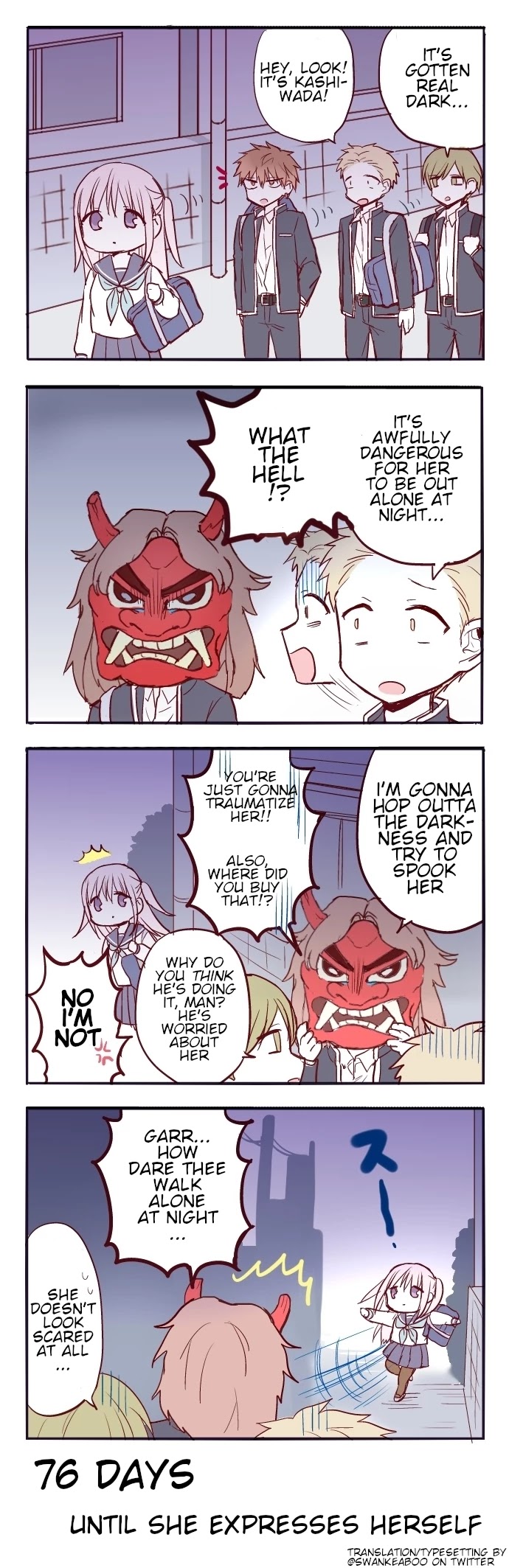 This Girl Will Express Herself in 100 Days Chapter 24 page 1 - Chapter 24