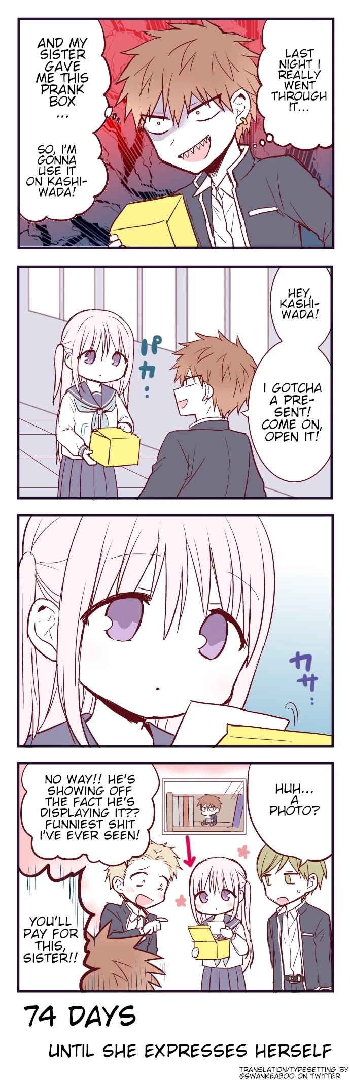 This Girl Will Express Herself in 100 Days Chapter 26 page 1 - Chapter 26