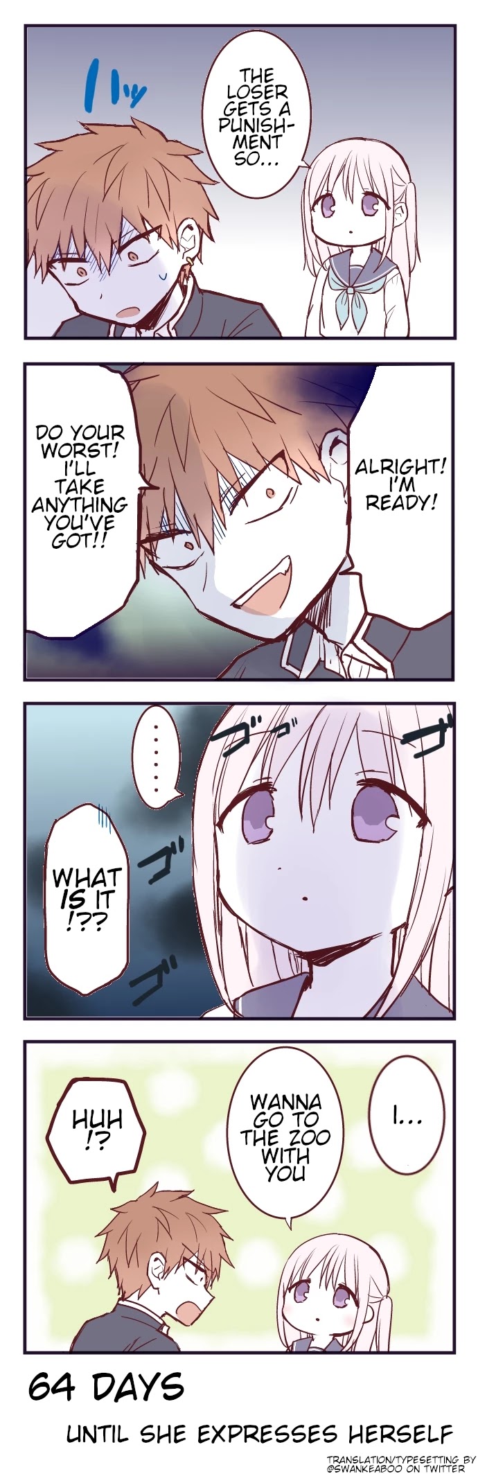 This Girl Will Express Herself in 100 Days Chapter 36 page 1 - Chapter 36