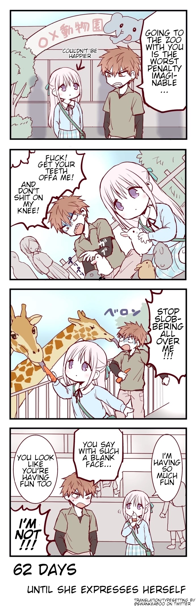 This Girl Will Express Herself in 100 Days Chapter 38 page 1 - Chapter 38