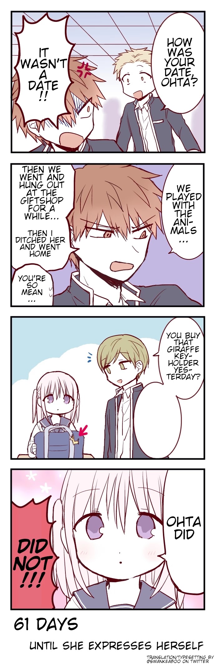 This Girl Will Express Herself in 100 Days Chapter 39 page 1 - Chapter 39