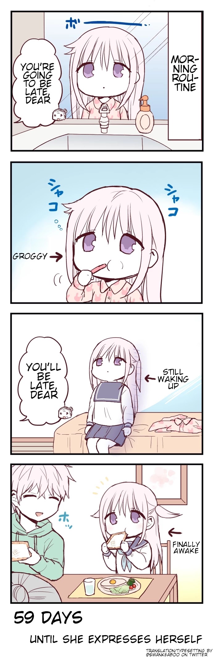 This Girl Will Express Herself in 100 Days Chapter 41 page 1 - Chapter 41