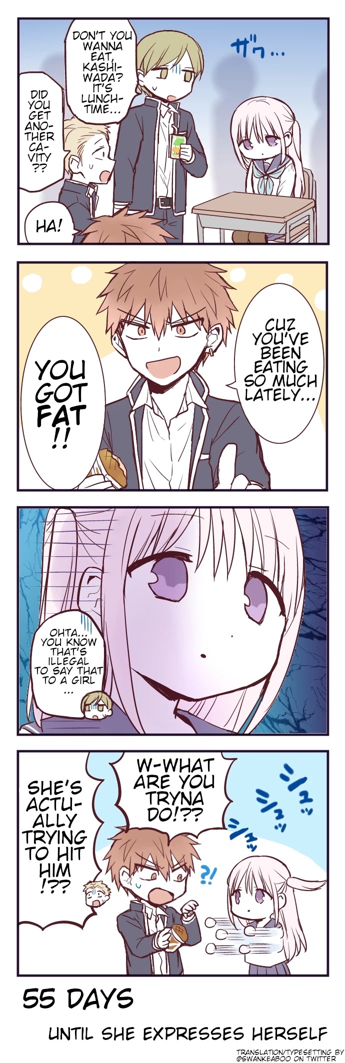 This Girl Will Express Herself in 100 Days Chapter 45 page 1 - Chapter 45