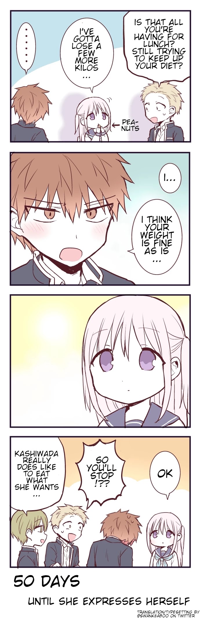 This Girl Will Express Herself in 100 Days Chapter 50 page 1 - Chapter 50