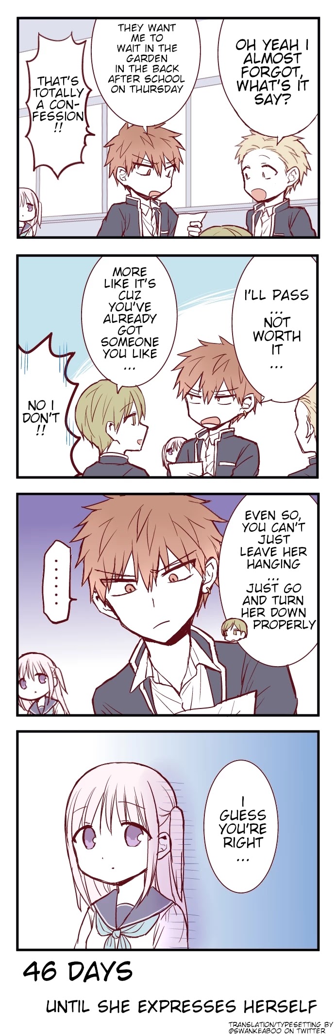 This Girl Will Express Herself in 100 Days Chapter 54 page 1 - Chapter 54