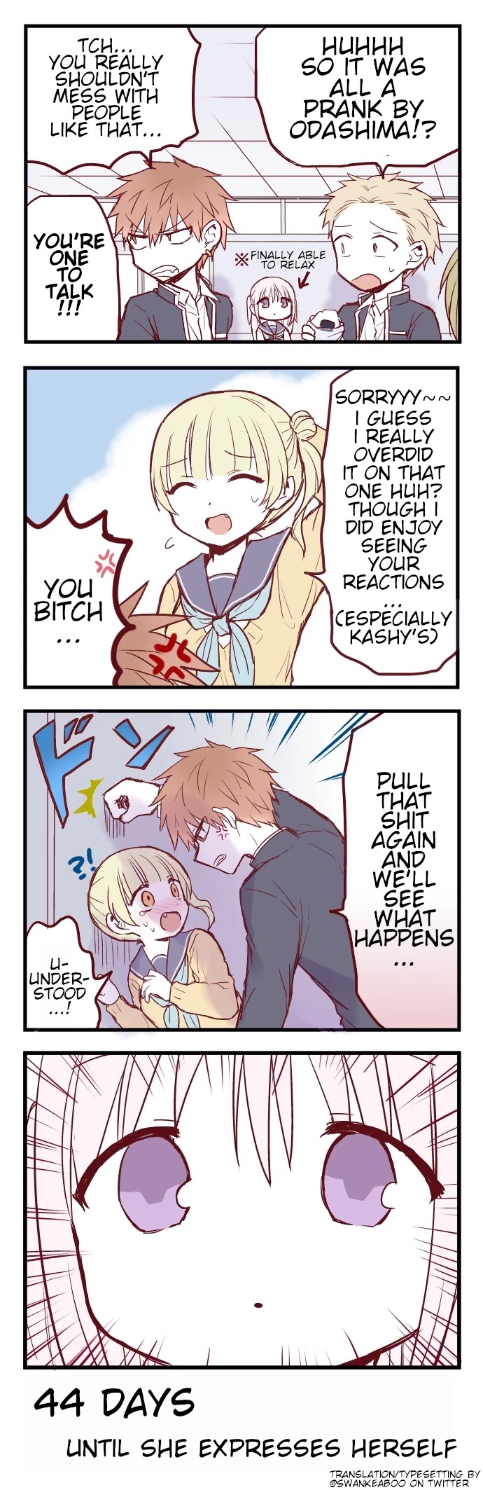 This Girl Will Express Herself in 100 Days Chapter 56 page 1 - Chapter 56