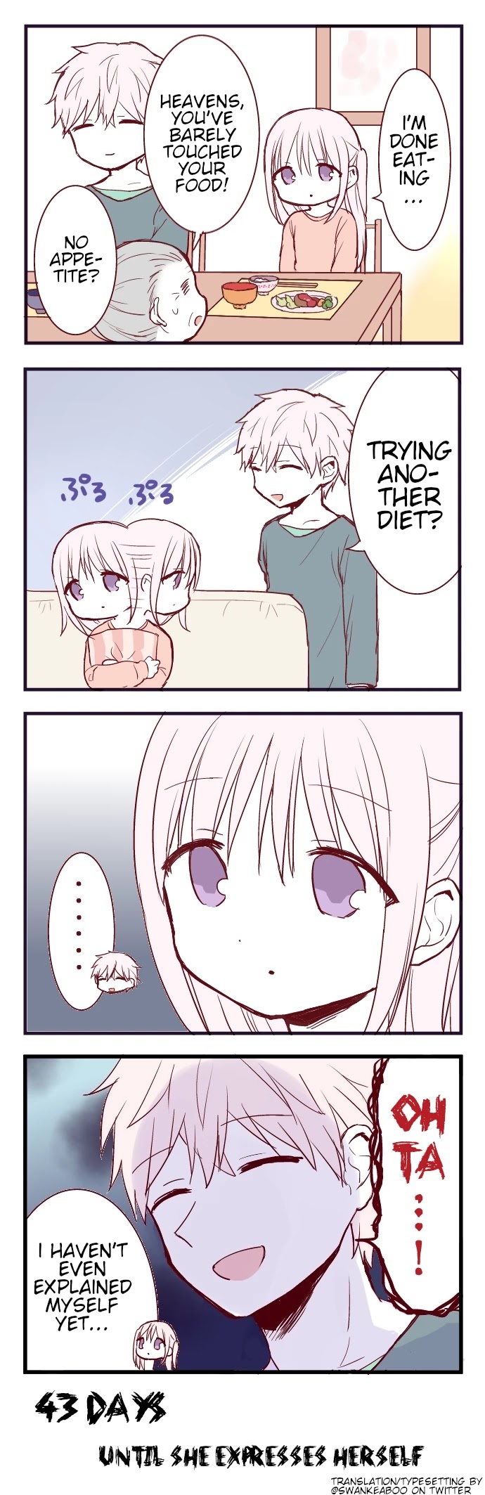 This Girl Will Express Herself in 100 Days Chapter 57 page 1 - Chapter 57