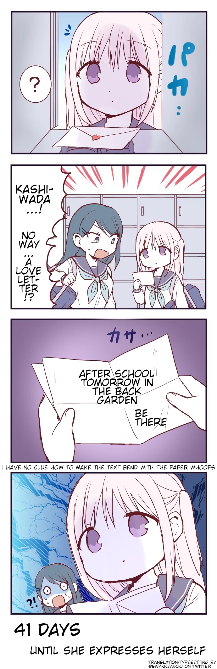 This Girl Will Express Herself in 100 Days Chapter 59 page 1 - Chapter 59