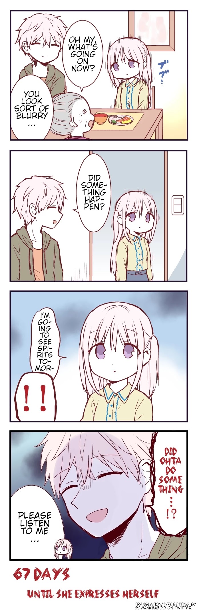 This Girl Will Express Herself in 100 Days Chapter 67 page 1 - Chapter 67