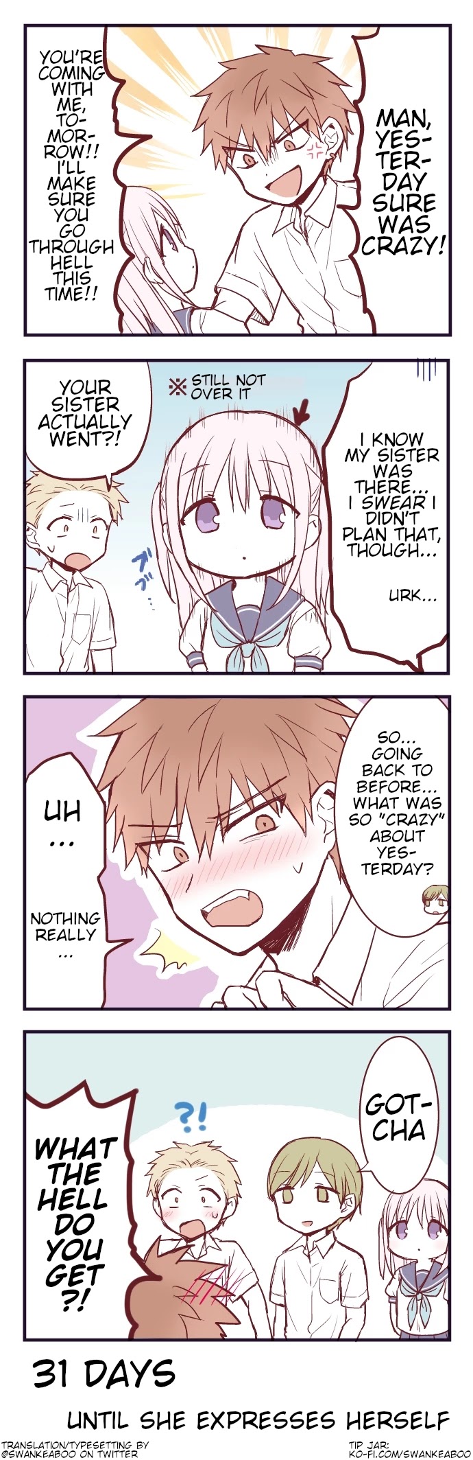 This Girl Will Express Herself in 100 Days Chapter 69 page 1 - Chapter 69