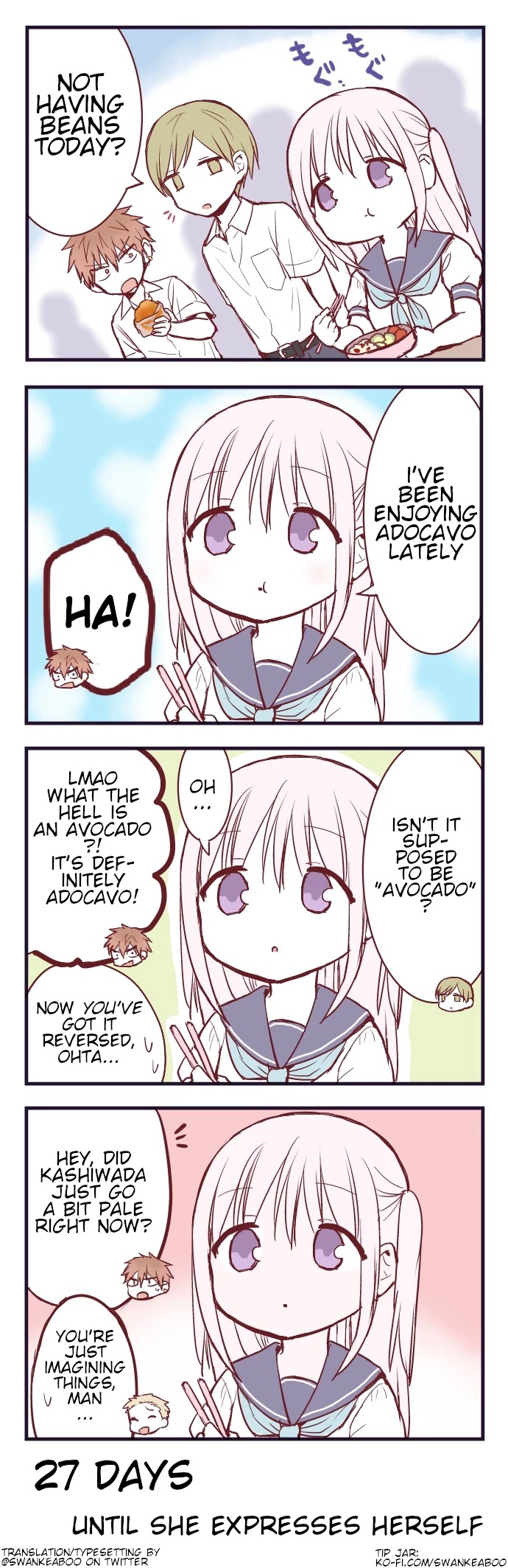 This Girl Will Express Herself in 100 Days Chapter 73 page 1 - Chapter 73