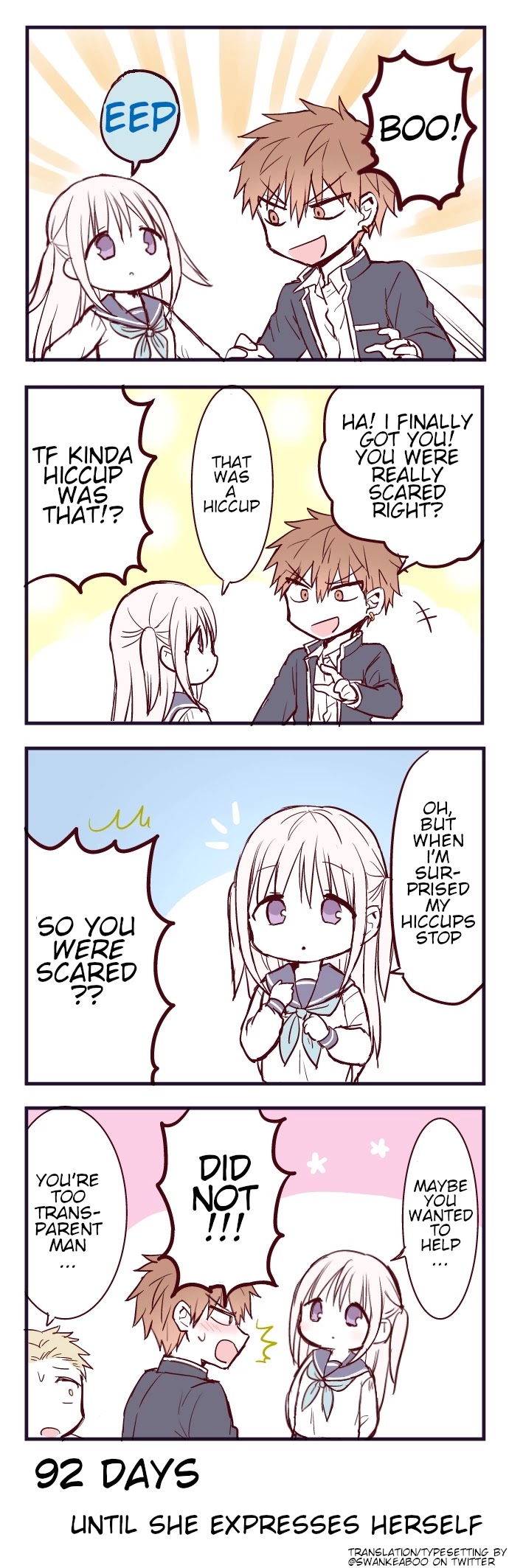 This Girl Will Express Herself in 100 Days Chapter 8 page 1 - Chapter 8