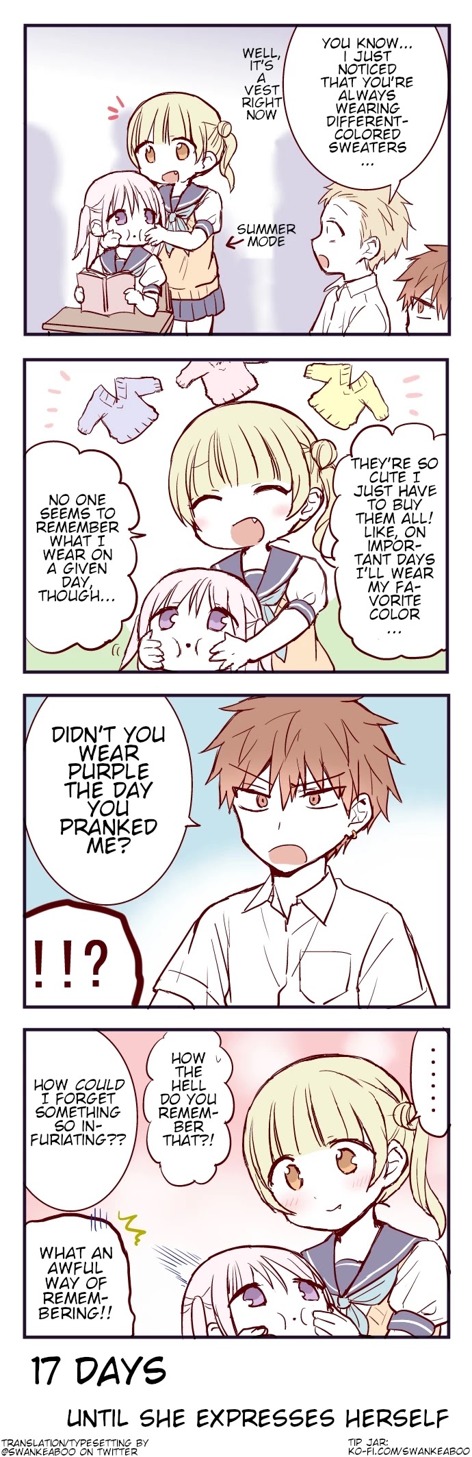 This Girl Will Express Herself in 100 Days Chapter 83 page 1 - Chapter 83
