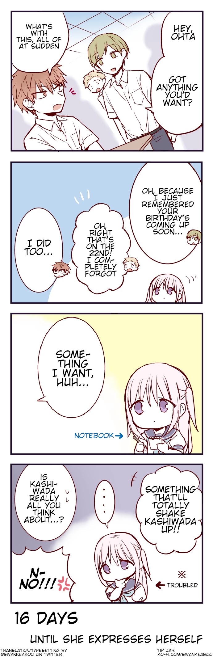 This Girl Will Express Herself in 100 Days Chapter 84 page 1 - Chapter 84