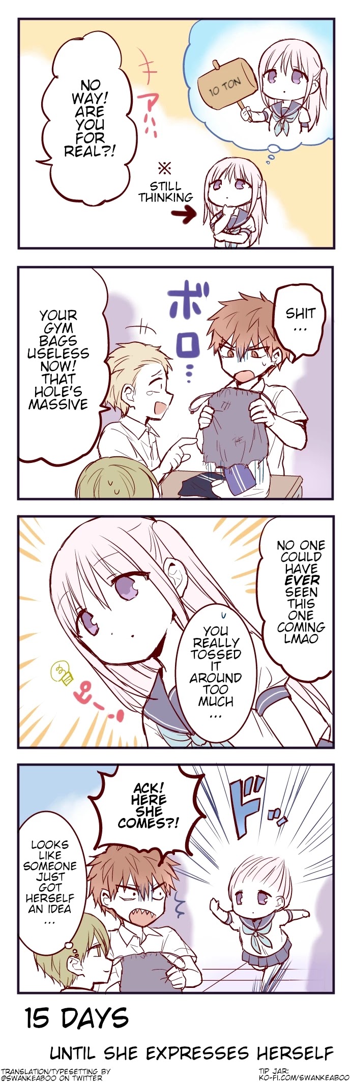 This Girl Will Express Herself in 100 Days Chapter 85 page 1 - Chapter 85
