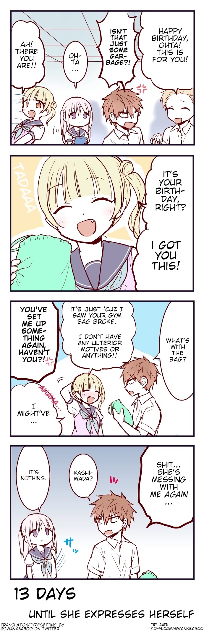 This Girl Will Express Herself in 100 Days Chapter 87 page 1 - Chapter 87