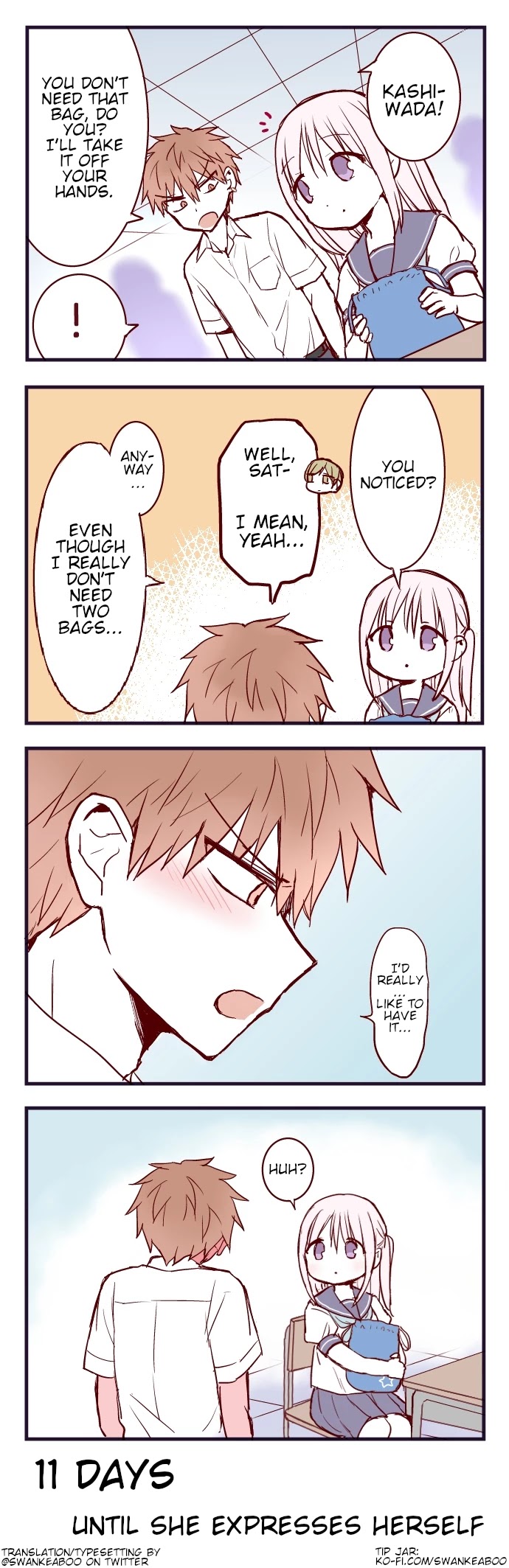 This Girl Will Express Herself in 100 Days Chapter 89 page 1 - Chapter 89