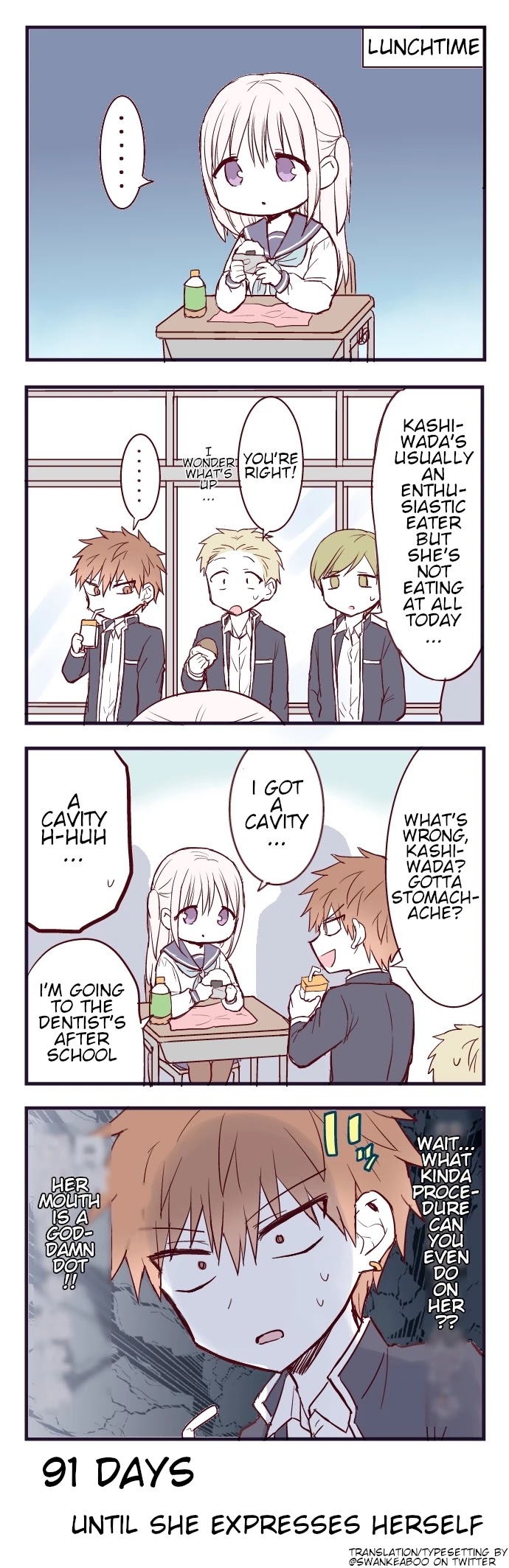 This Girl Will Express Herself in 100 Days Chapter 9 page 1 - Chapter 9