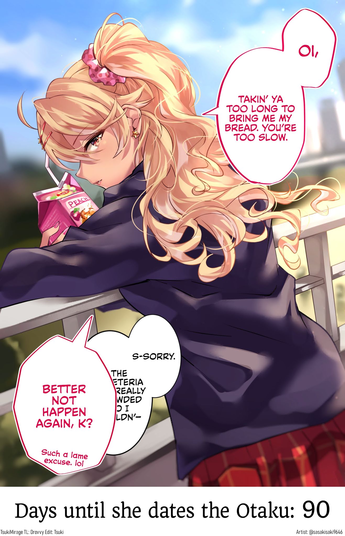 This Gyaru Will Date the Otaku in 100 Days Chapter 10 page 1 - Chapter 10: Day 10