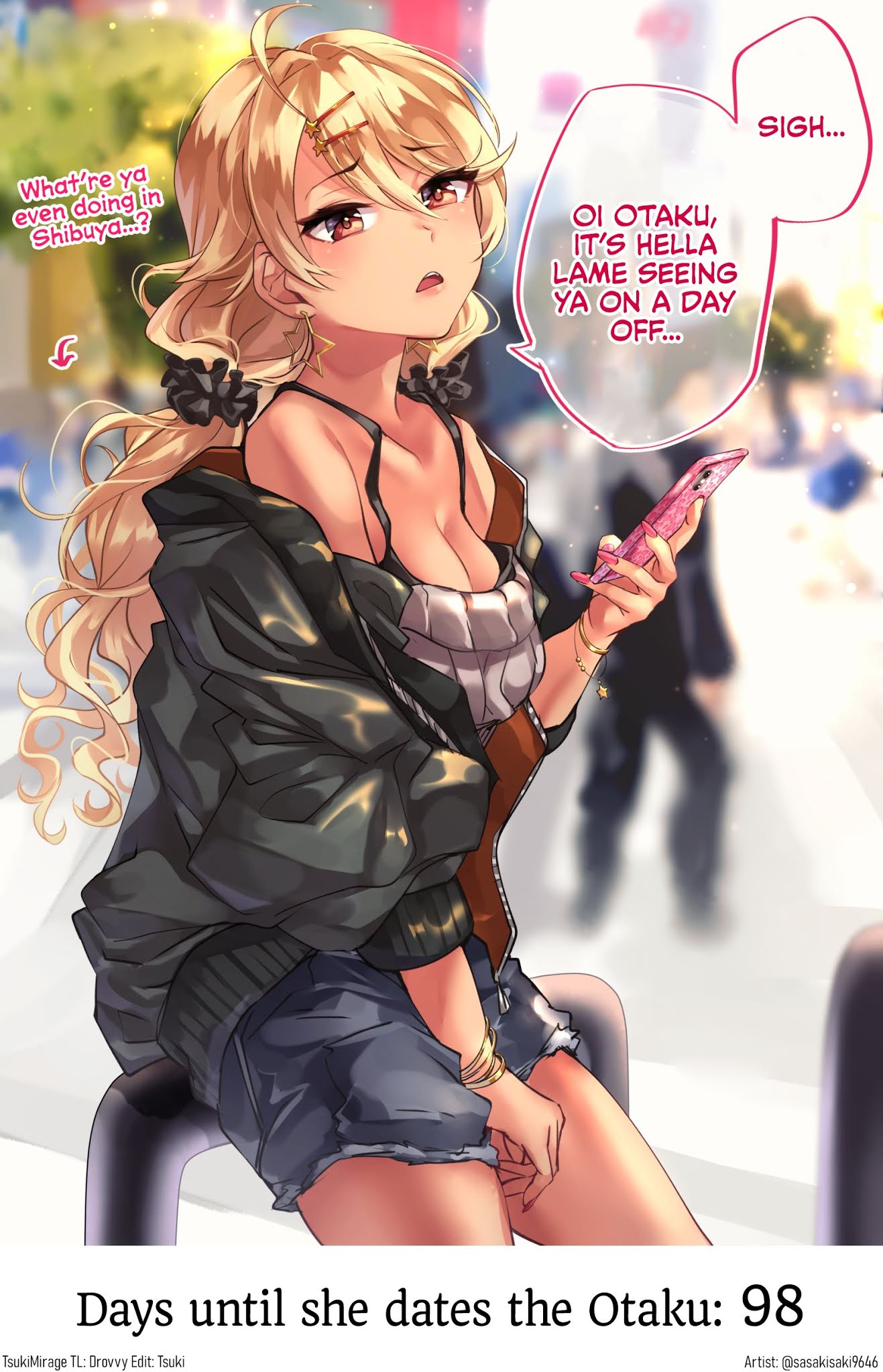 This Gyaru Will Date the Otaku in 100 Days Chapter 2 page 1 - Chapter 2: Day 2